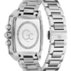 Silver-Tone Square Multifunction Watch