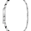 Silver-Tone Triangle Analog Watch