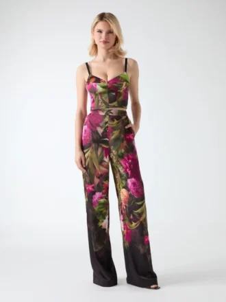 Slick Printed Pant