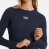Slim Embroidered Logo Tee