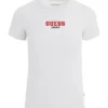 Slim Rib-Knit Embroidered Tee