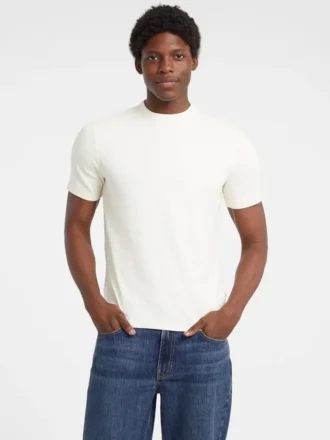 Slim Variegated Rib Tee