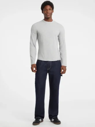 Slim Variegated Rib Tee