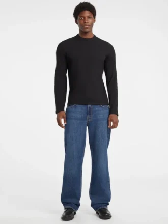 Slim Variegated Rib Tee