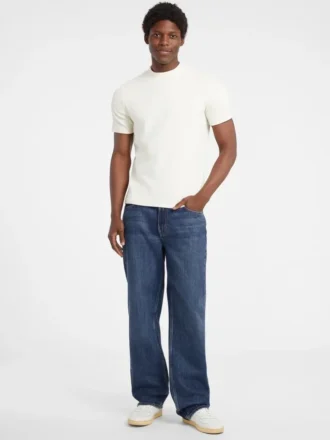 Slim Variegated Rib Tee