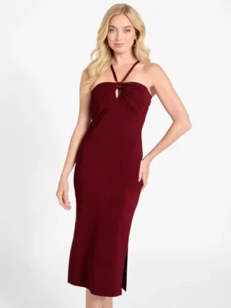 Sofie Keyhole Sweater Dress