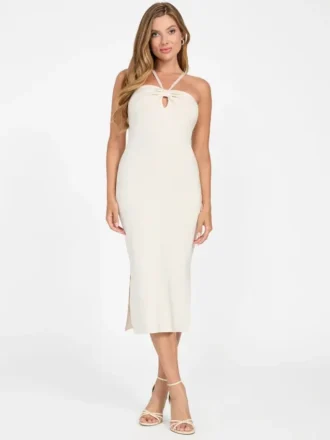 Sofie Keyhole Sweater Dress