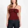 Sofie Ribbed Mirage Top