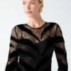 Sonata Sequin Lace Dress