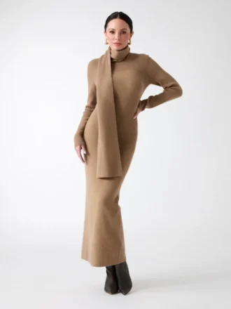 Sophie Cashmere-Blend Sweater Dress