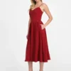 Sophie Woven Midi Dress