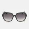 Square-Geometric Plastic Sunglasses
