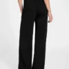 Straight Wide-Leg Pants