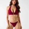 String Triangle Bikini Top