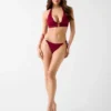 String Triangle Bikini Top