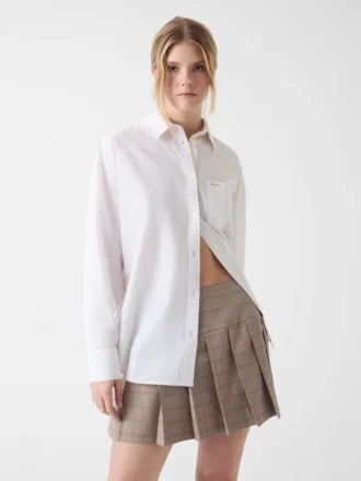 Striped Color-Block Shirt