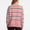 Striped Logo Sweater
