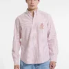 Striped Long-Sleeve Pocket Shirt