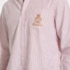 Striped Long-Sleeve Pocket Shirt