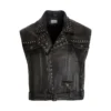 Studded Leather Vest