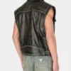 Studded Leather Vest