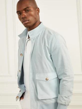 Suede Flight Jacket