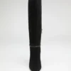 Suede Knee-High Stiletto Boot
