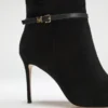 Suede Knee-High Stiletto Boot