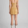 Sueded Mini Skirt