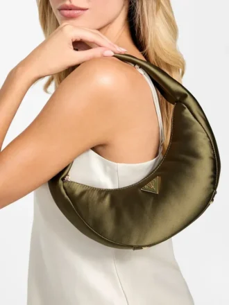Sunetra Satin Mini Shoulder Bag