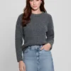 Sylvie Alpaca-Blend Pointelle Sweater