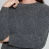 Sylvie Alpaca-Blend Pointelle Sweater