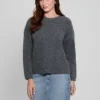 Sylvie Alpaca-Blend Pointelle Sweater