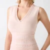 Syria Scalloped Sweater Dress