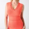 Syria Scalloped Sweater Dress