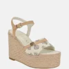 Taani Peony Wedge Heels