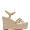 Taani Peony Wedge Heels