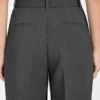 Tailored Stretch Straight-Leg Pants