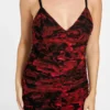 Talitha Printed Mesh Dress