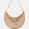 Tasmin Charm Appliqua Hobo Bag