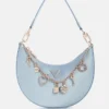 Tasmin Charm Appliqua Hobo Bag