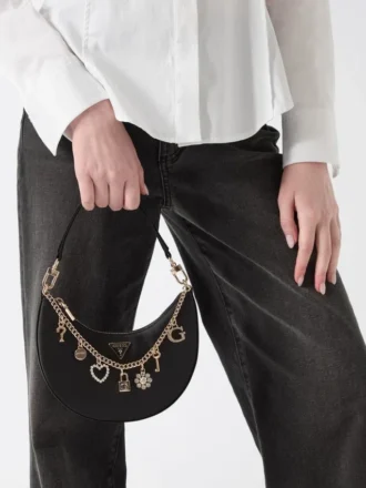 Tasmin Charm Appliqua Hobo Bag