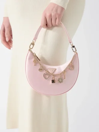 Tasmin Charm Appliqua Hobo Bag