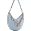 Tasmin Charm Appliqua Hobo Bag