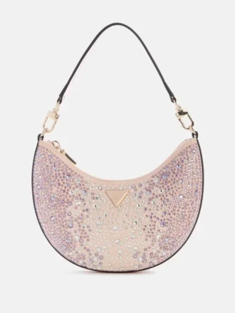 Tasmin Rhinestones Hobo Bag