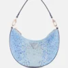 Tasmin Rhinestones Hobo Bag