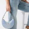 Tasmin Rhinestones Hobo Bag