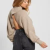 Toki Open Back Shrug Sweater