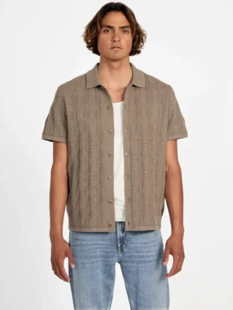 Topanga Pointelle Shirt