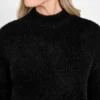 Torri Faux-Fur Tunic Sweater